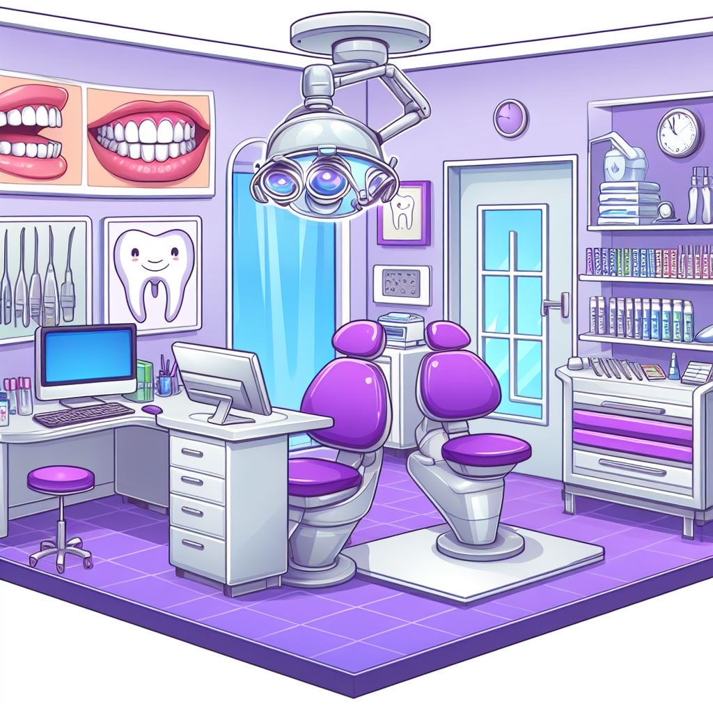 orthodontic office purple