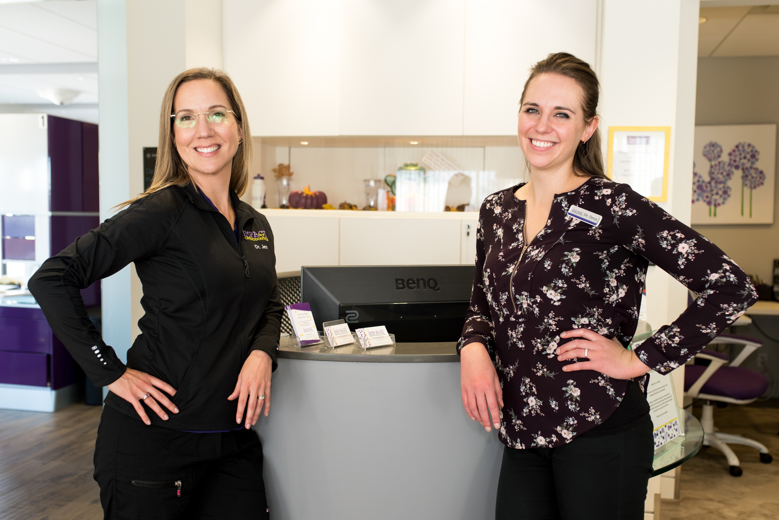 Dr. Jen and Dr. Dena are not a general dentist, they are dental providers that are specialists in orthodontics