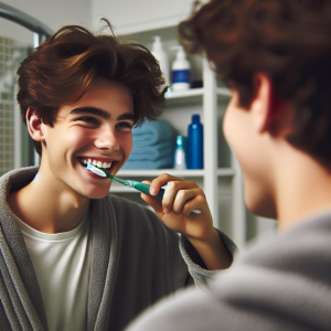 smiling teen boy wondering how much invisalign cost