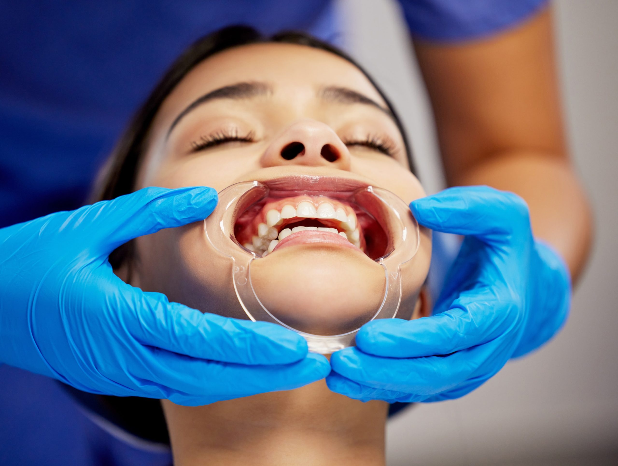 teenager getting consulted for orthodontic jaw alignment services