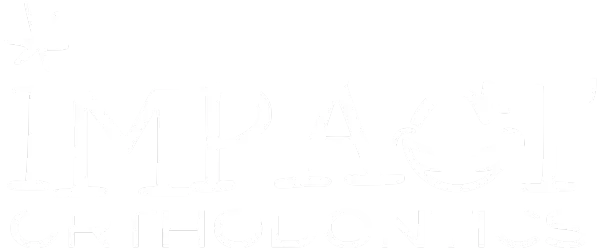 white Impact Orthodontics logo