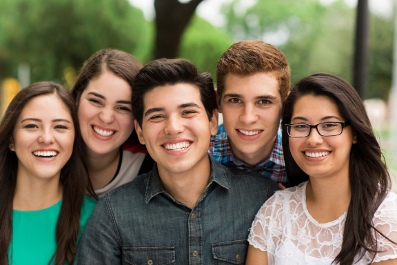 group of people who have gotten orthodontic treatment
