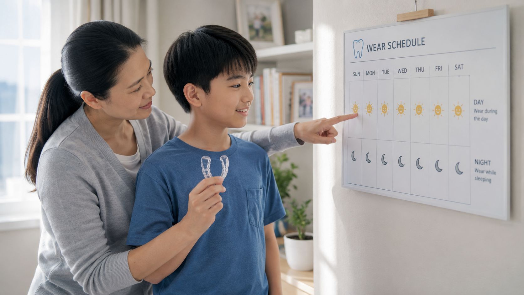 Creating Your Child's Retainer Wear Schedule