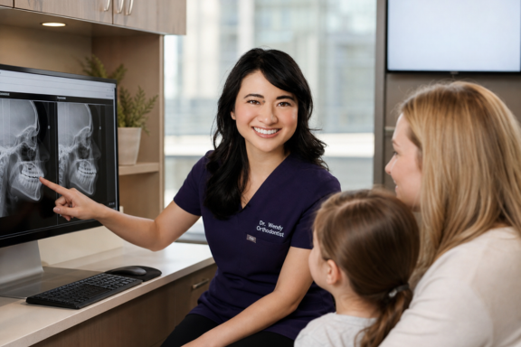 Comparing a general dentist and orthodontic specialist for children's braces