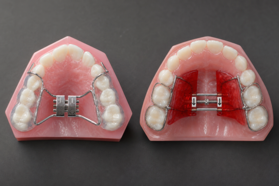 examples of palate expanders that are used at Impact Orthodontics in Calgary, Alberta